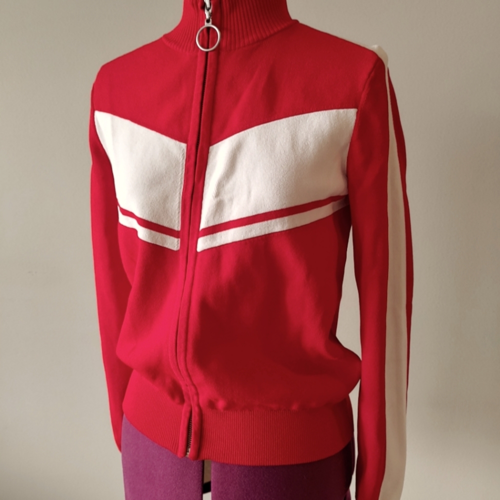 Red and White Jacket